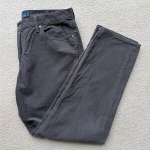 Lucky Brand Gray Corduroy Men's Pants